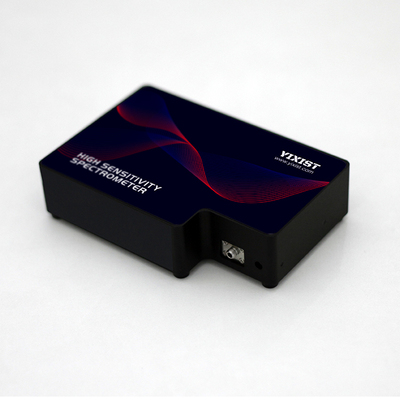 What does a fiber spectrometer do?